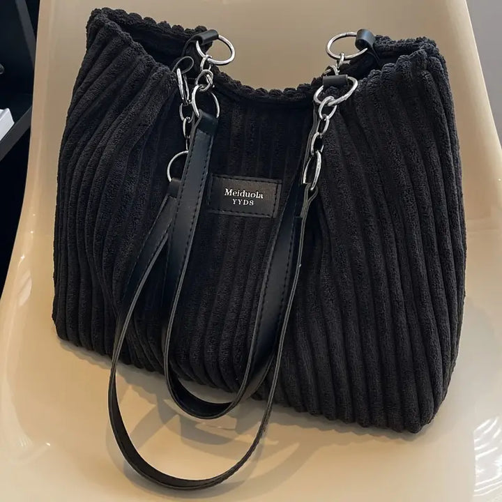 MEGAN | Borsa in velluto a coste