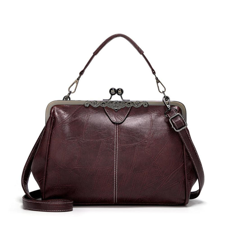 Borsa vintage con chiusura a scatto