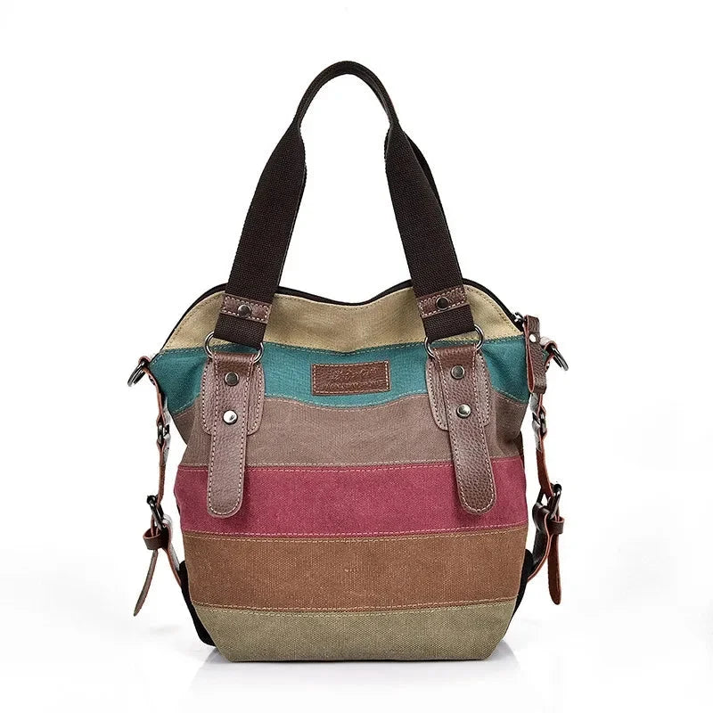 Colored Leather Women's Bag