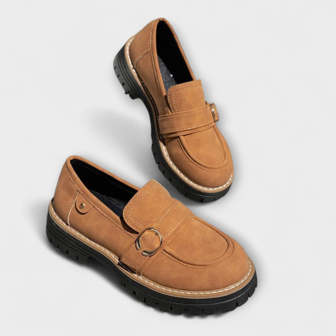 Lora™ | Casual Round Toe Loafers