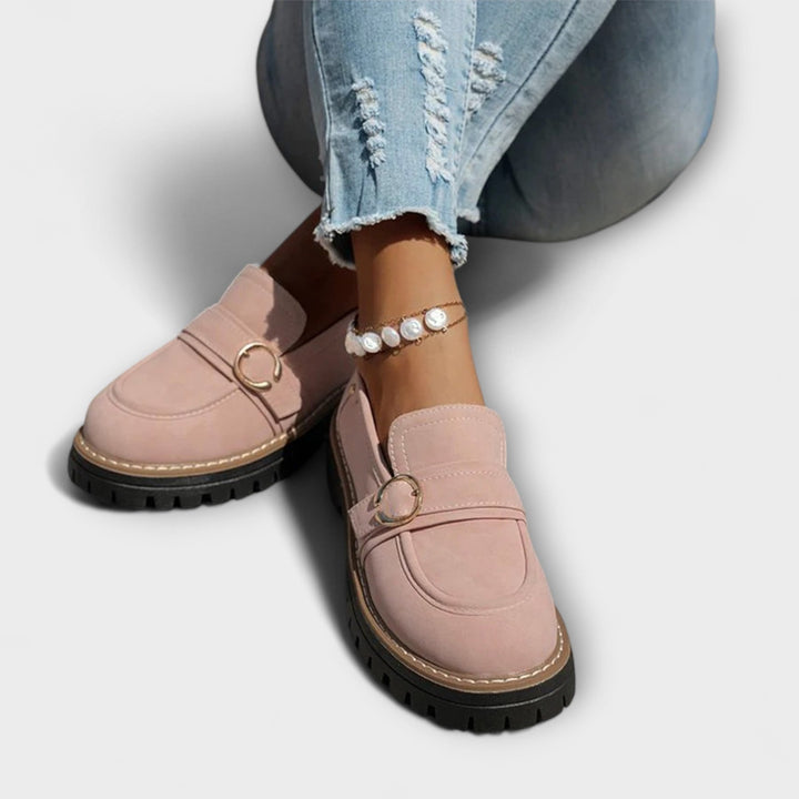 Lora™ | Casual Round Toe Loafers