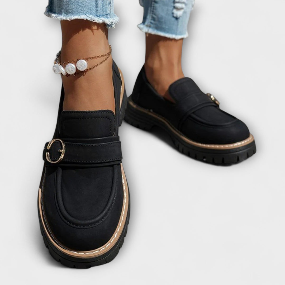Lora™ | Casual Round Toe Loafers