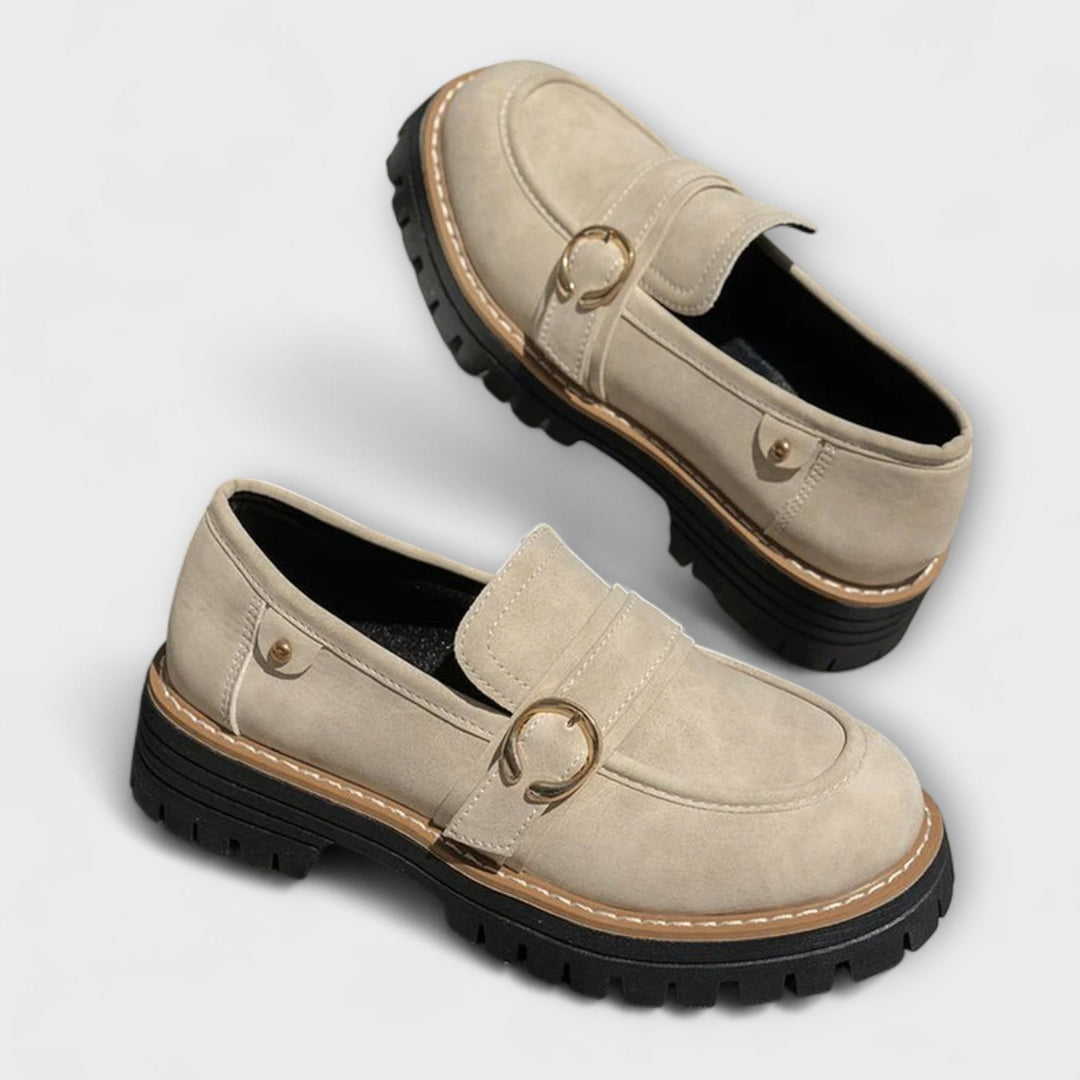 Lora™ | Casual Round Toe Loafers