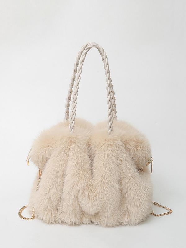 Bethany | Borsa tote a spalla in velluto morbido