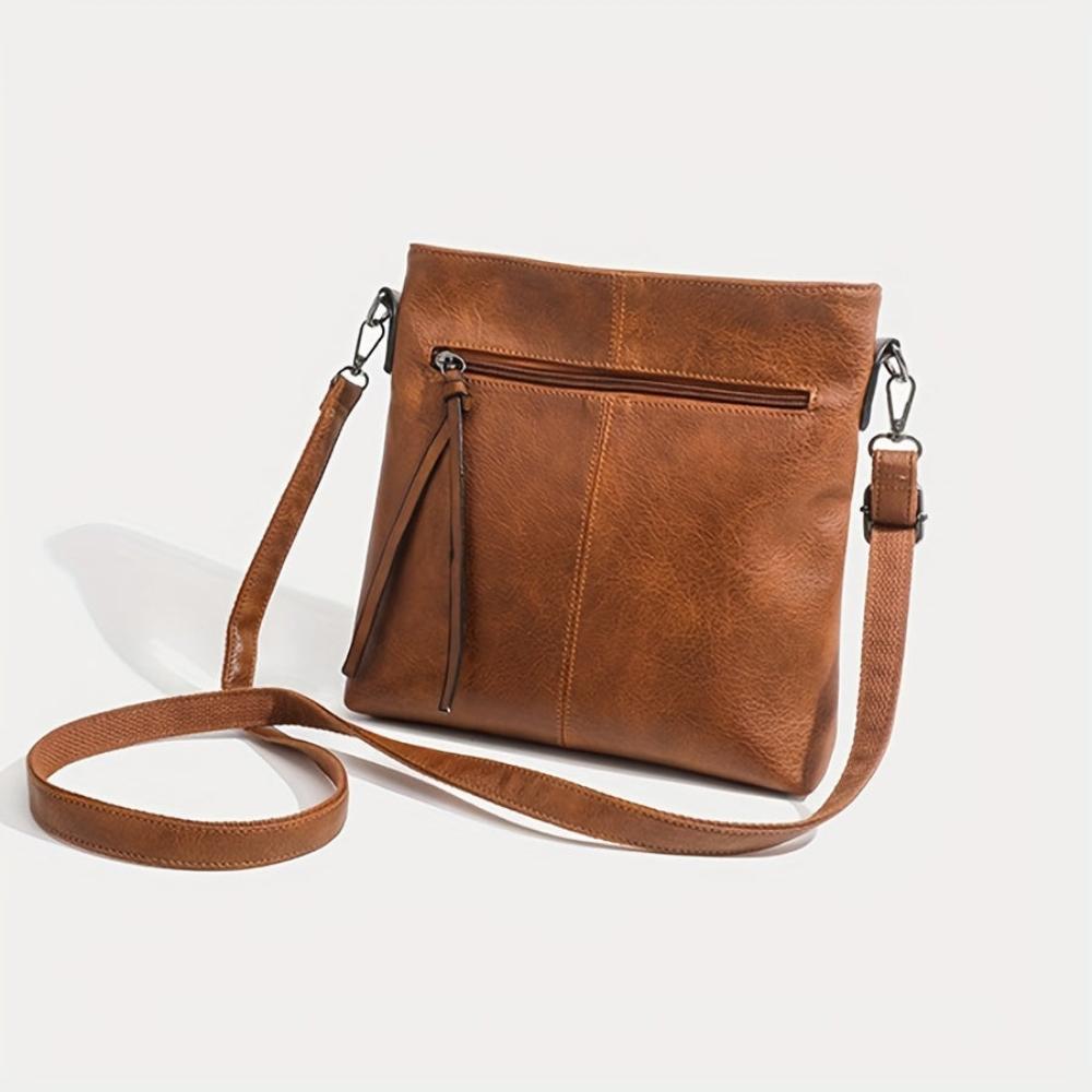 Borsa a tracolla squadrata Lena