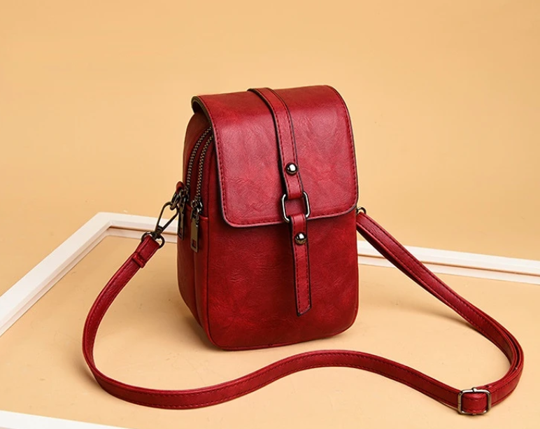 Borsa da donna multifunzione in pelle morbida