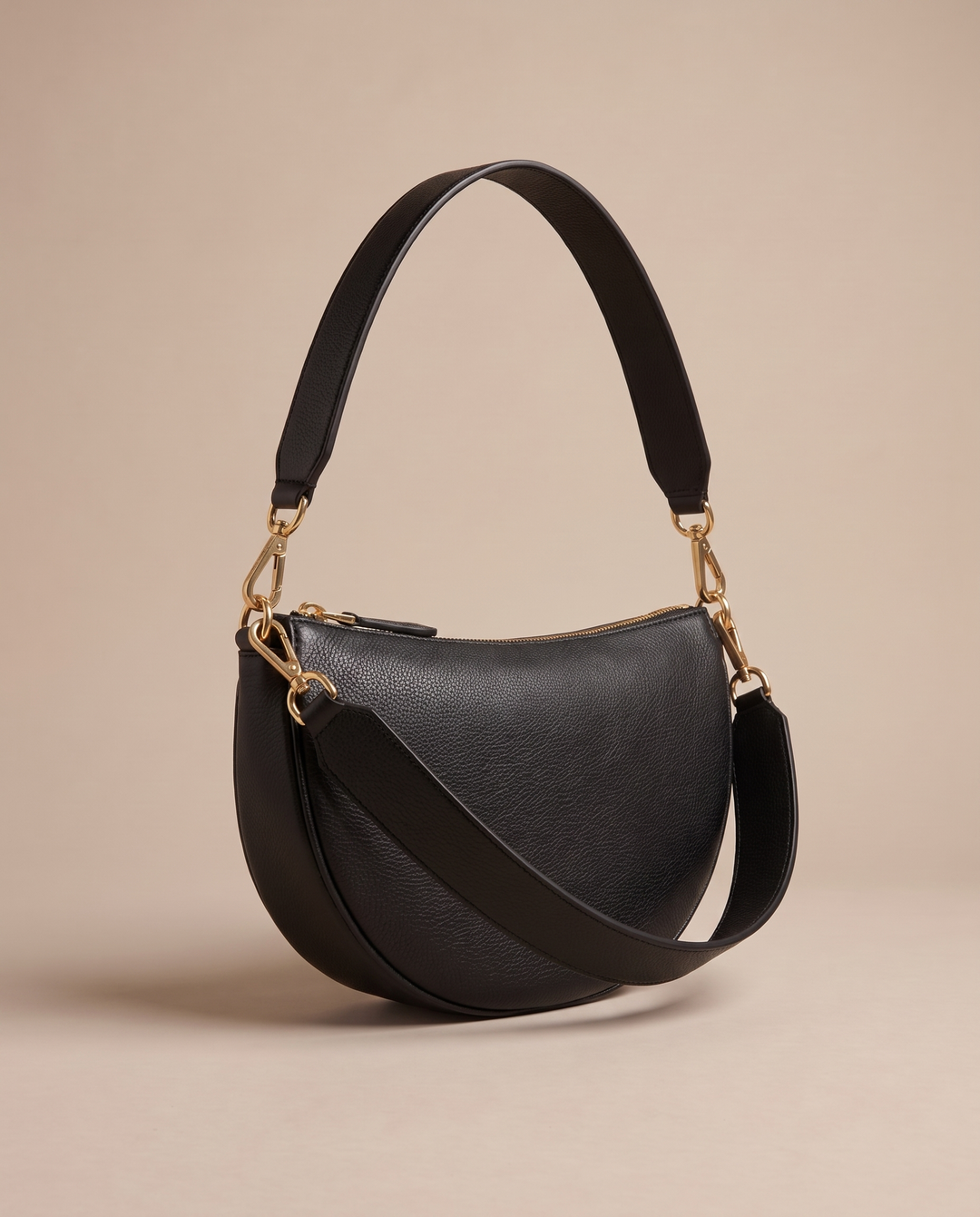 The Cabbagetown Shoulder Bag in Black