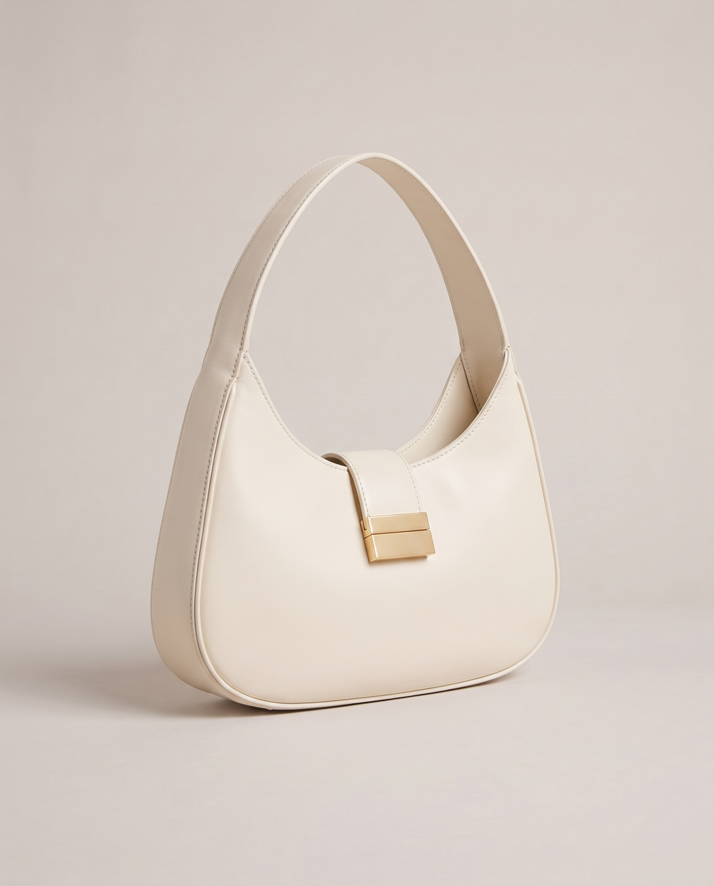 The Yorkville Shoulder Bag in Ivory