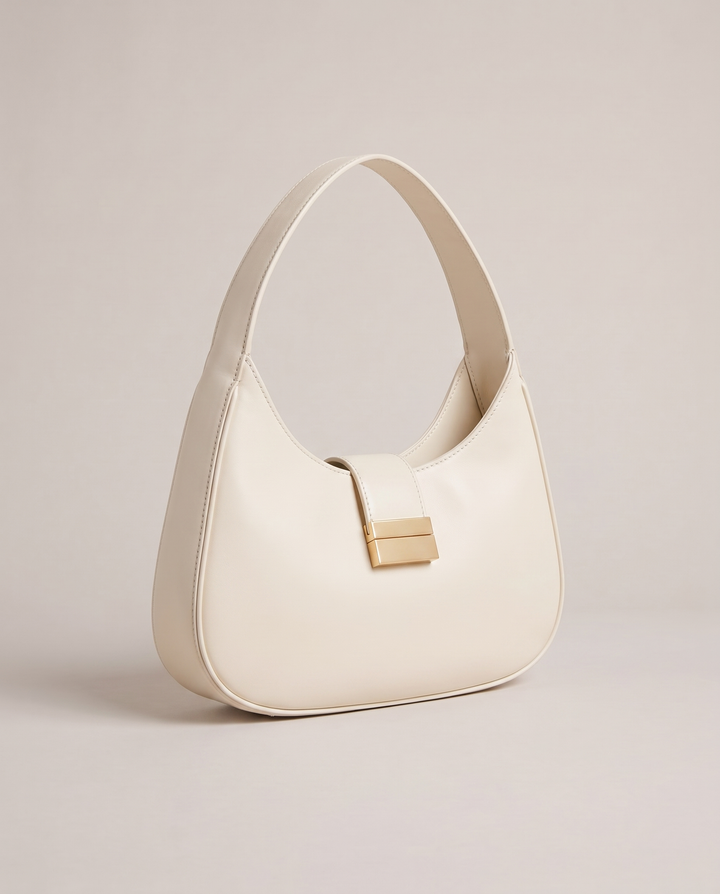 The Yorkville Shoulder Bag in Ivory