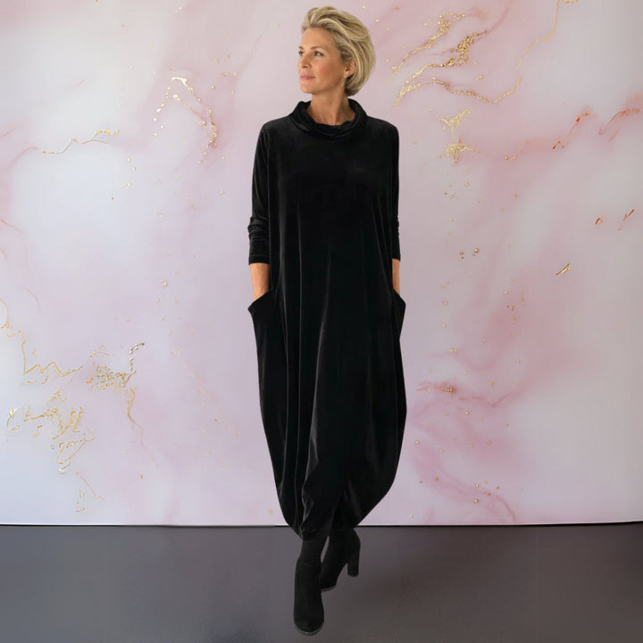 Leona™ | Velvet Maxi Dress — Final Edit