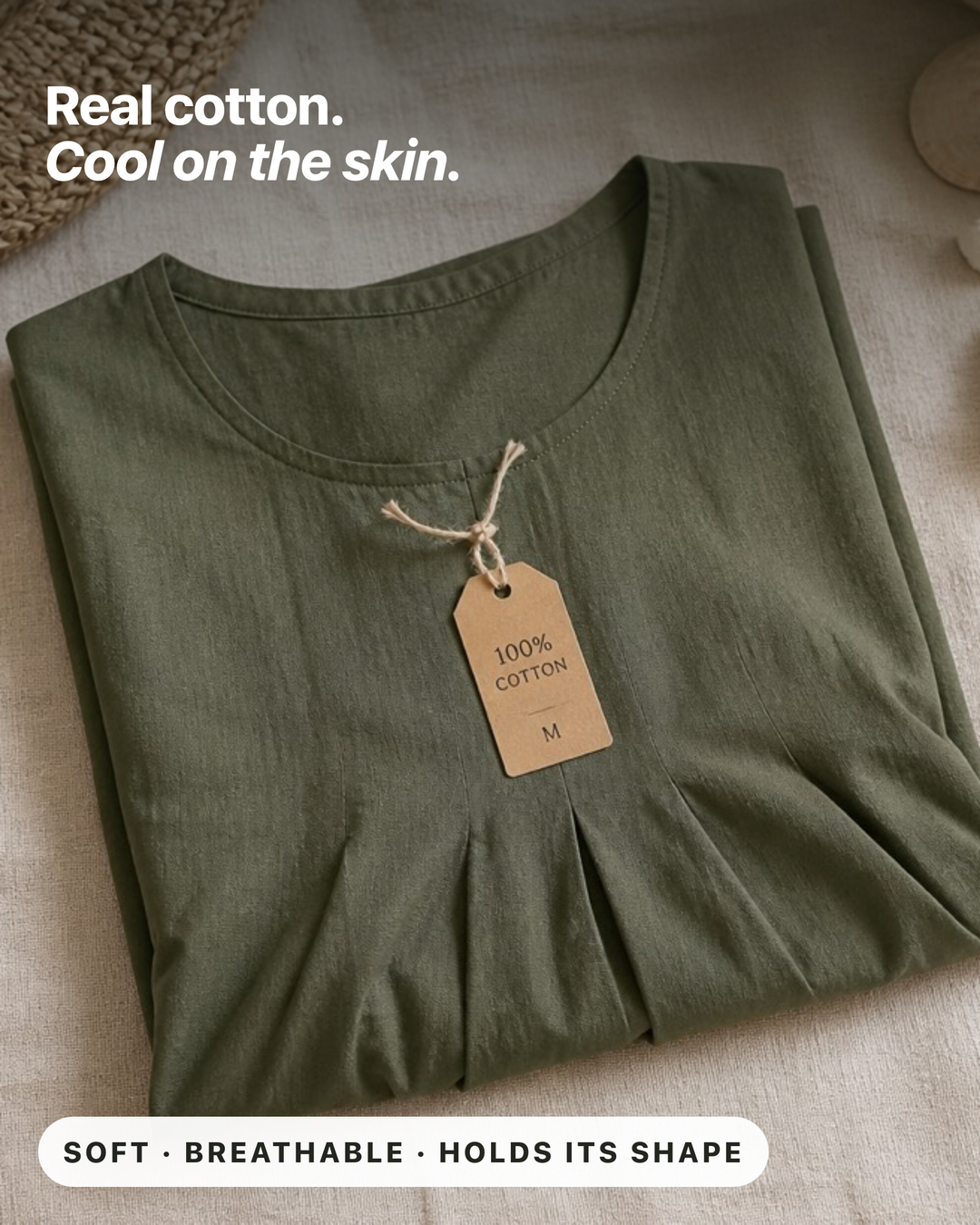 Kwani™ | Easy Casual Flow Dress