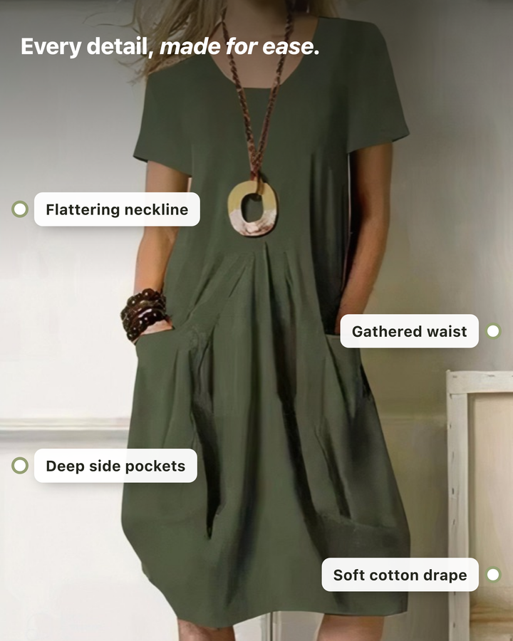 Kwani™ | Easy Casual Flow Dress