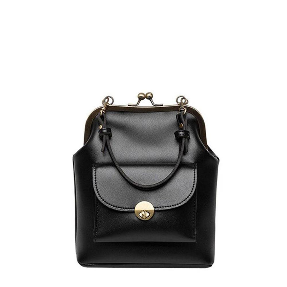 Vintage Kiss Lock Bag | Essential Retro Chic