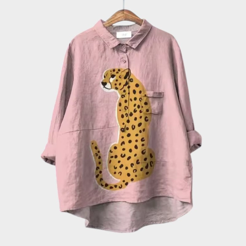 Philomena Printed Popover Shirt