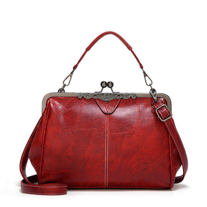 Borsa vintage con chiusura a scatto